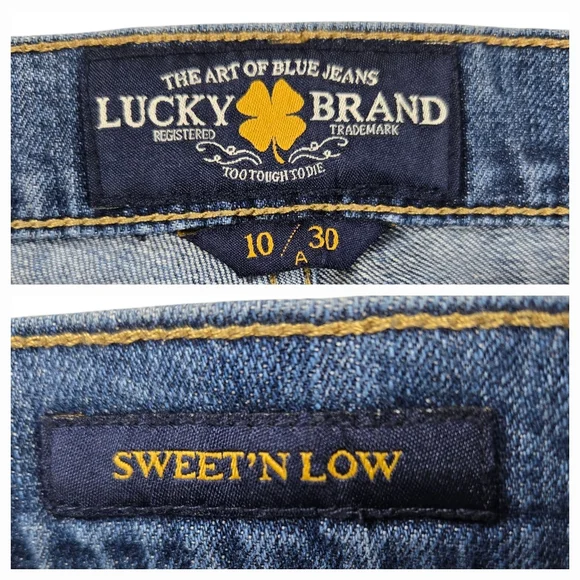 Lucky Brand Women 10/30 Sweet'N Low Blue Denim Jeans - Picture 8 of 13